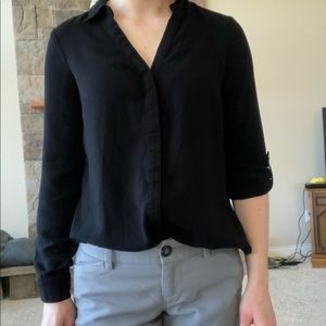 Black Button Down